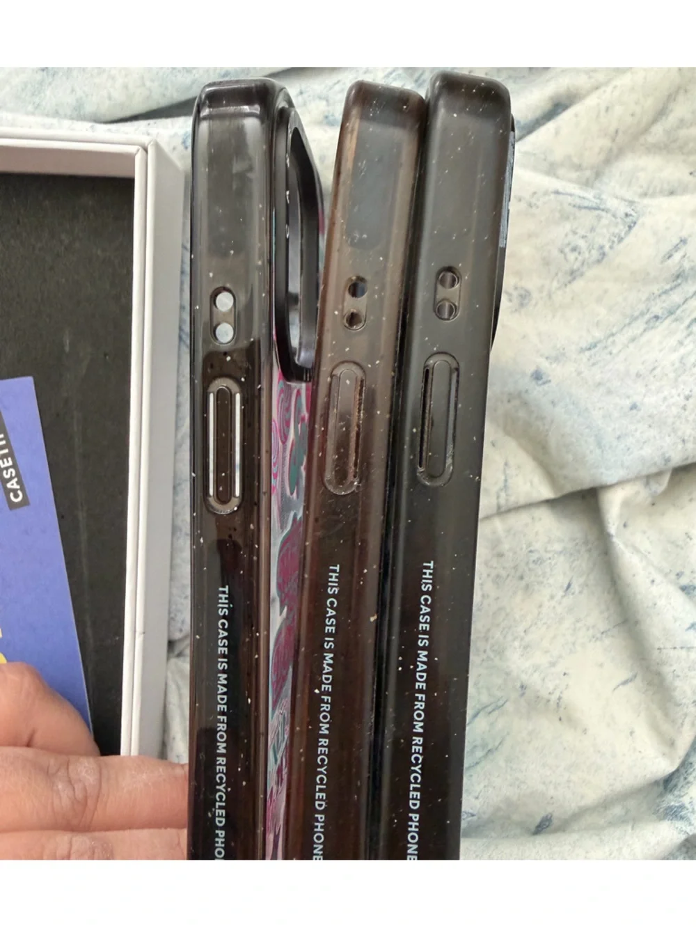 Set of 3 Casetify iPhone 15 Pro Impact cases-